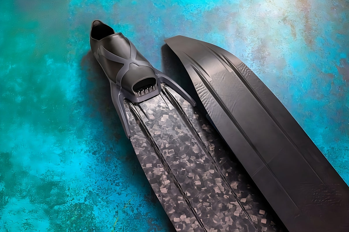 TAFNEX CF-PP was used to develop a new innovative sustainable diving fin