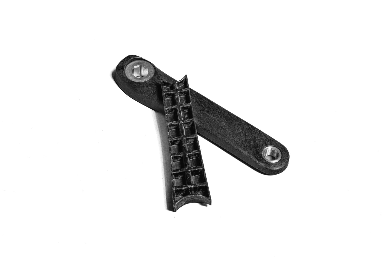 Bicycle crank lever